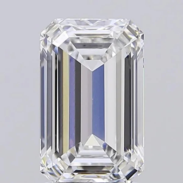 2.00ct Emerald Lab Grown Diamond (Colour E, Clarity IF, IGI Certified)
