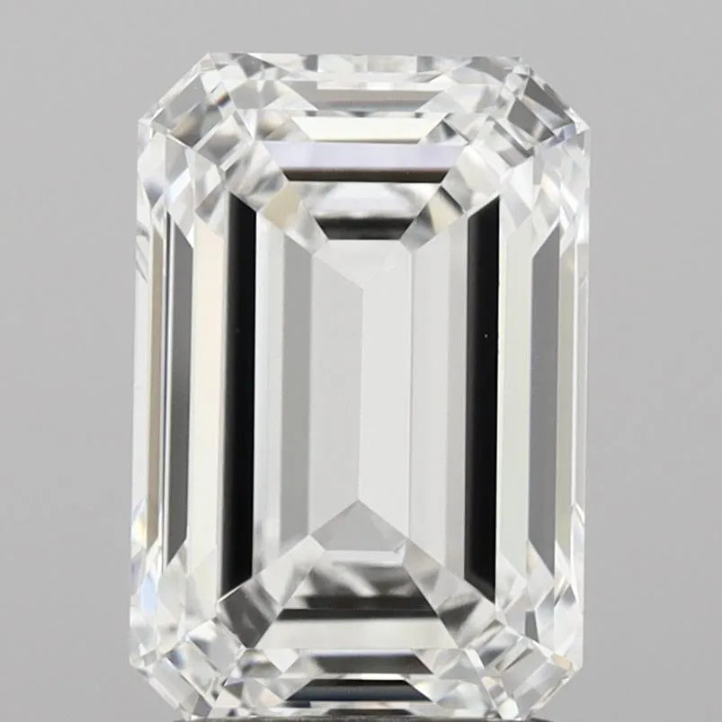2.00ct Emerald Lab Grown Diamond (Colour E, Clarity VVS1, IGI Certified)