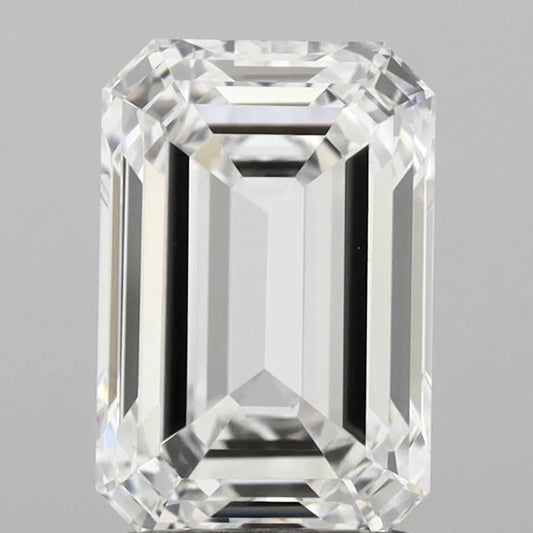 2.00ct Emerald Lab Grown Diamond (Colour E, Clarity VVS1, IGI Certified)