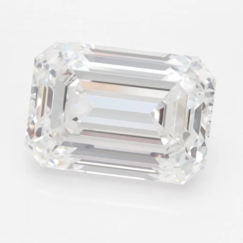 2.00ct Emerald Lab Grown Diamond (Colour E, Clarity VVS2, IGI Certified)