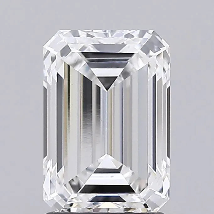 2.00ct Emerald Lab Grown Diamond (Colour E, Clarity VVS2, IGI Certified)