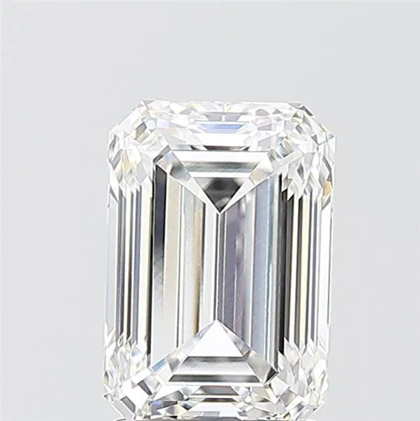 2.00ct Emerald Lab Grown Diamond (Colour F, Clarity VVS2, IGI Certified)
