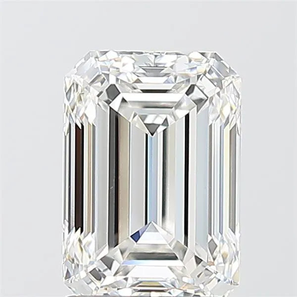 2.00ct Emerald Lab Grown Diamond (Colour F, Clarity VVS2, IGI Certified)