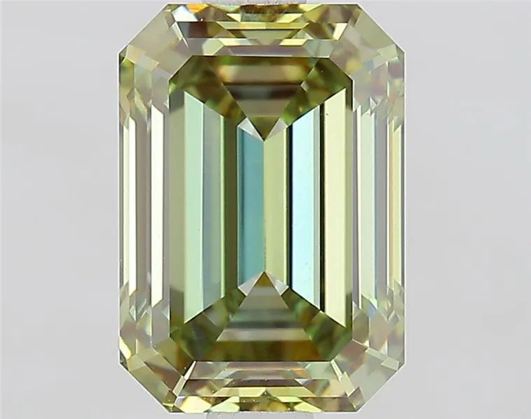 2.00ct Emerald Lab Grown Diamond (Colour Fancy Vivid Green, Clarity VS1, IGI Certified)