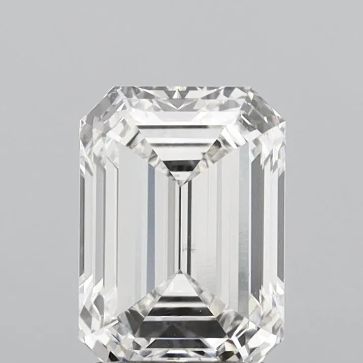 2.00ct Emerald Lab Grown Diamond (Colour G, Clarity VS1, IGI Certified)