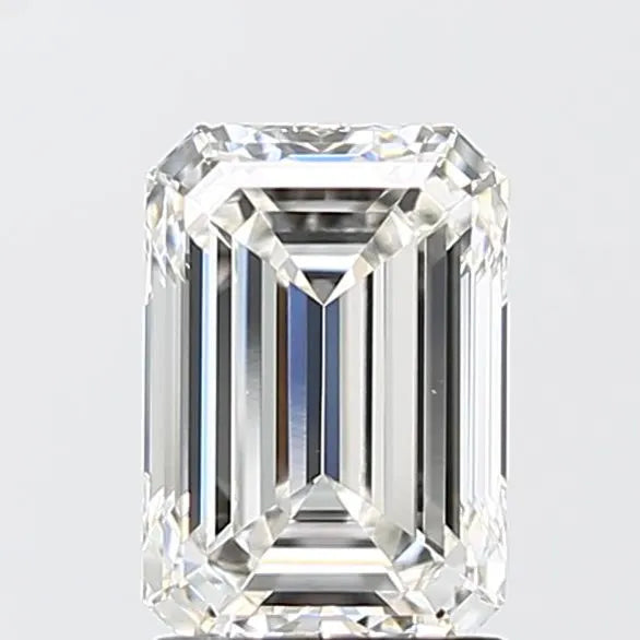 2.00ct Emerald Lab Grown Diamond (Colour G, Clarity VVS2, IGI Certified)