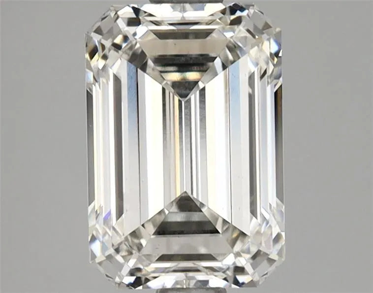2.00ct Emerald Lab Grown Diamond (Colour G, Clarity VVS2, IGI Certified)