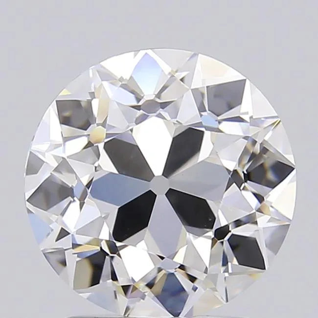 2.00ct European cut Lab Grown Diamond (Colour D, Clarity VS1, IGI Certified)