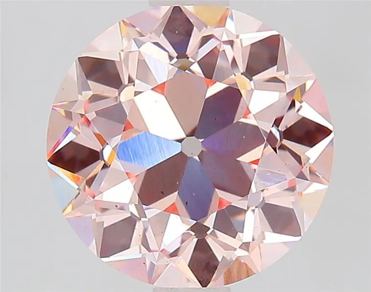2.00ct European cut Lab Grown Diamond (Colour Fancy Light Pink, Clarity VS2, IGI Certified)