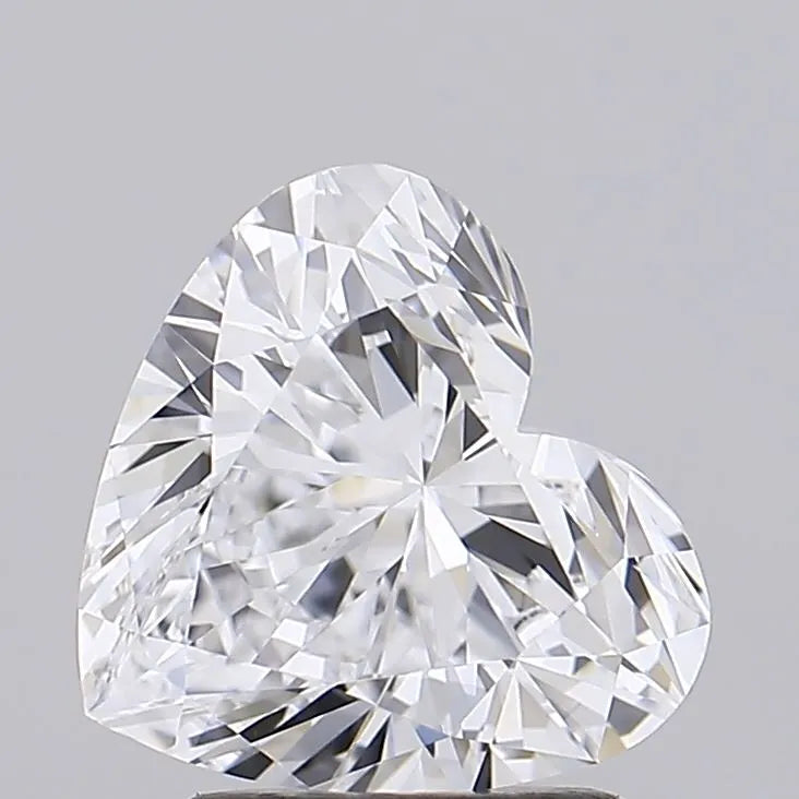 2.00ct Heart Lab Grown Diamond (Colour D, Clarity FL, IGI Certified)