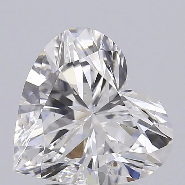 2.00ct Heart Lab Grown Diamond (Colour D, Clarity VS1, IGI Certified)