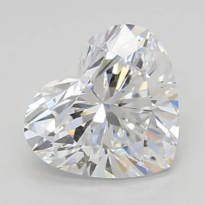 2.00ct Heart Lab Grown Diamond (Colour D, Clarity VVS1, GIA Certified)