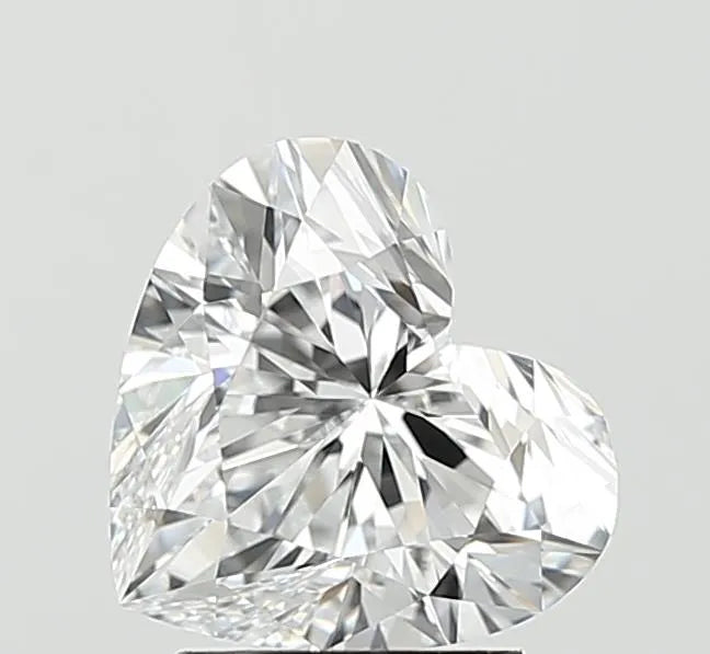 2.00ct Heart Lab Grown Diamond (Colour D, Clarity VVS1, IGI Certified)