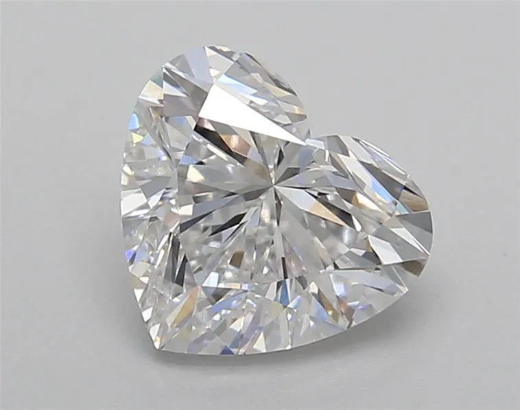 2.00ct Heart Lab Grown Diamond (Colour D, Clarity VVS2, Cut EX, IGI Certified)