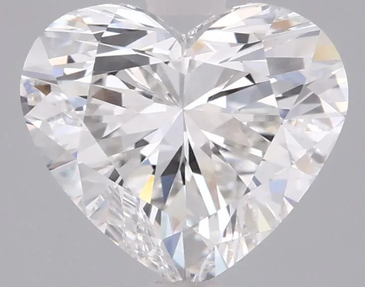 2.00ct Heart Lab Grown Diamond (Colour F, Clarity VS1, IGI Certified)