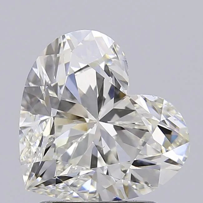 2.00ct Heart Lab Grown Diamond (Colour G, Clarity VS2, IGI Certified)