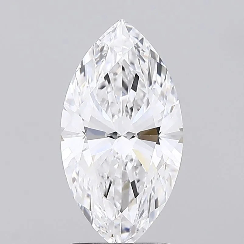 2.00ct Marquise Lab Grown Diamond (Colour D, Clarity FL, Cut EX, IGI Certified)