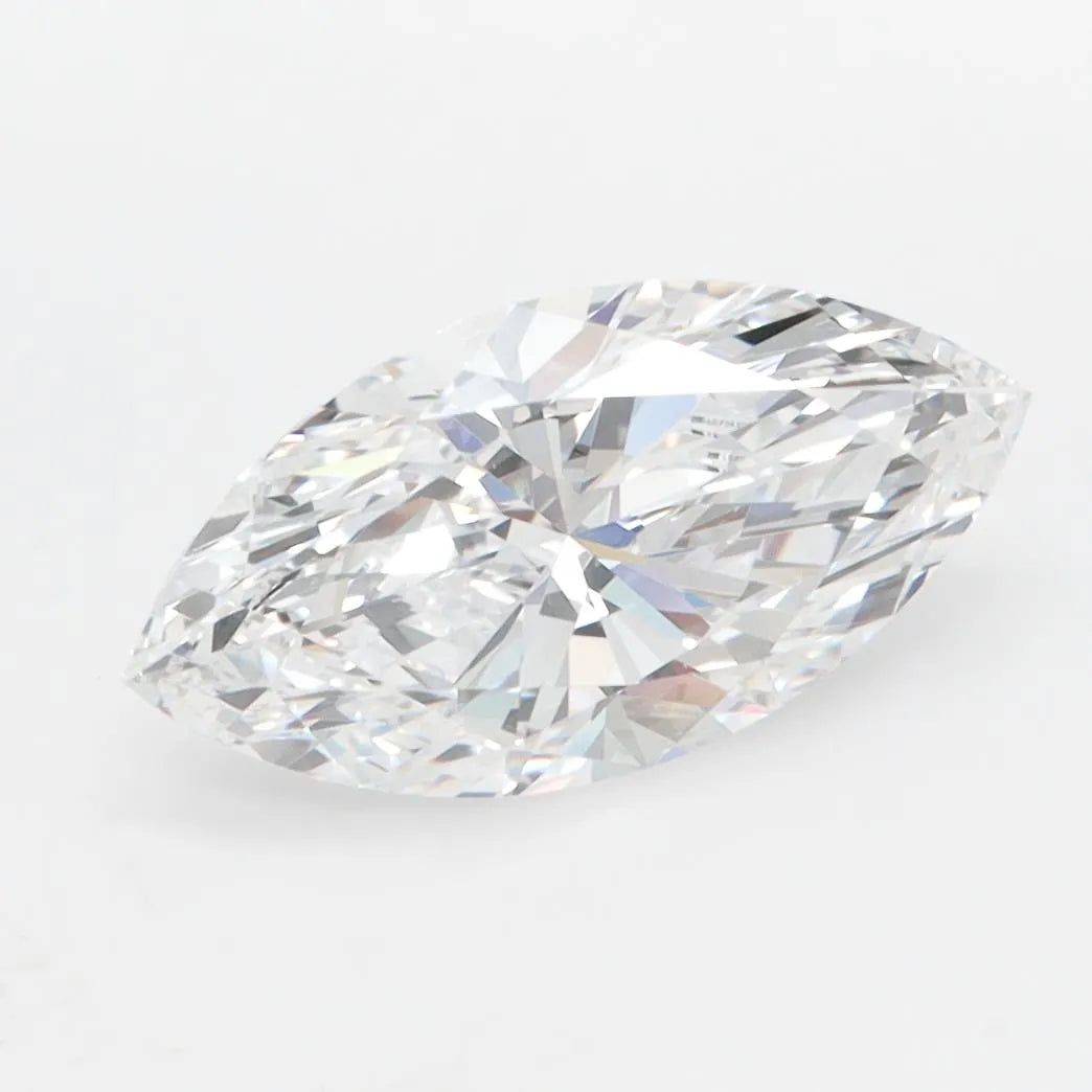 2.00ct Marquise Lab Grown Diamond (Colour D, Clarity IF, IGI Certified)