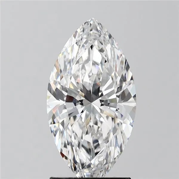 2.00ct Marquise Lab Grown Diamond (Colour D, Clarity VVS2, IGI Certified)