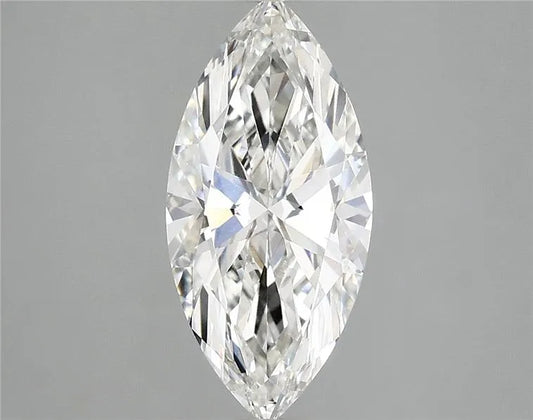 2.00ct Marquise Lab Grown Diamond (Colour F, Clarity VVS2, IGI Certified)