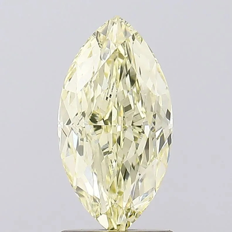 2.00ct Marquise Lab Grown Diamond (Colour Fancy Light Yellow, Clarity VS1, IGI Certified)