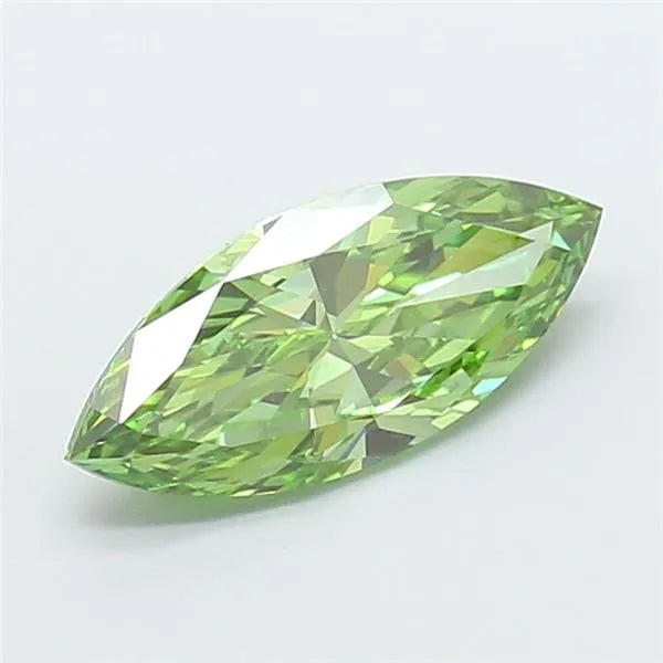 2.00ct Marquise Lab Grown Diamond (Colour Fancy Vivid Green, Clarity VS1, IGI Certified)