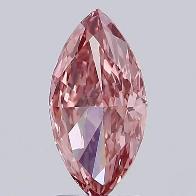 2.00ct Marquise Lab Grown Diamond (Colour Fancy Vivid Pink, Clarity VS1, IGI Certified)
