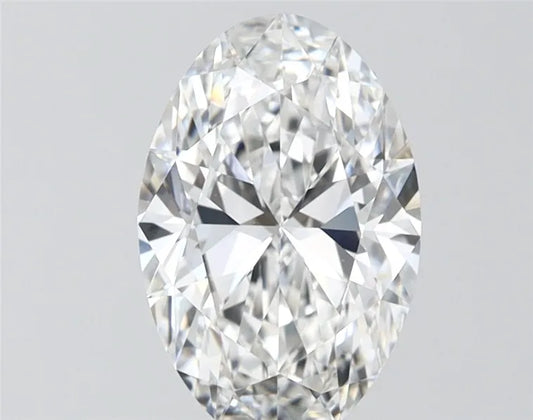 2.00ct Oval Lab Grown Diamond (Colour D, Clarity FL, IGI Certified)