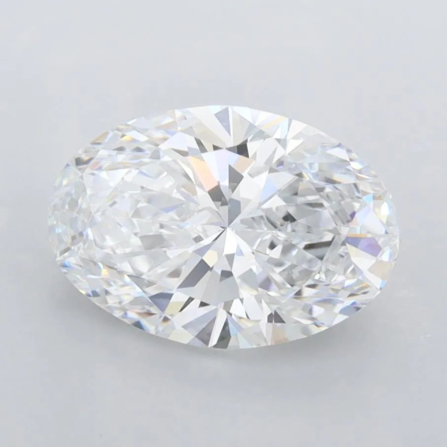 2.00ct Oval Lab Grown Diamond (Colour D, Clarity FL, IGI Certified)