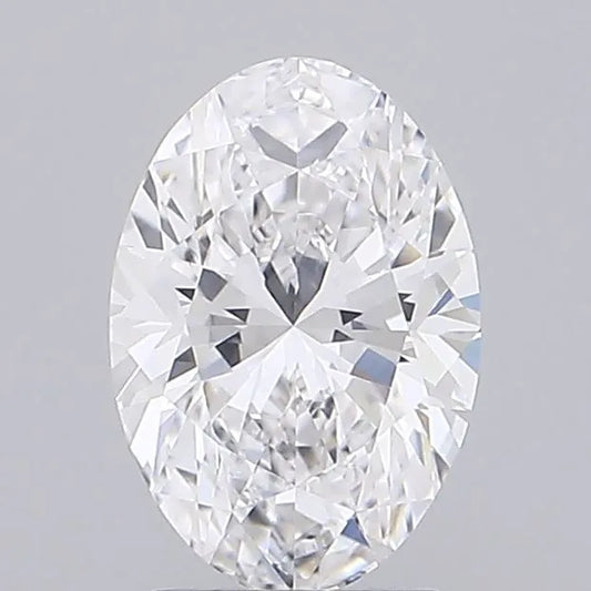 2.00ct Oval Lab Grown Diamond (Colour D, Clarity IF, IGI Certified)