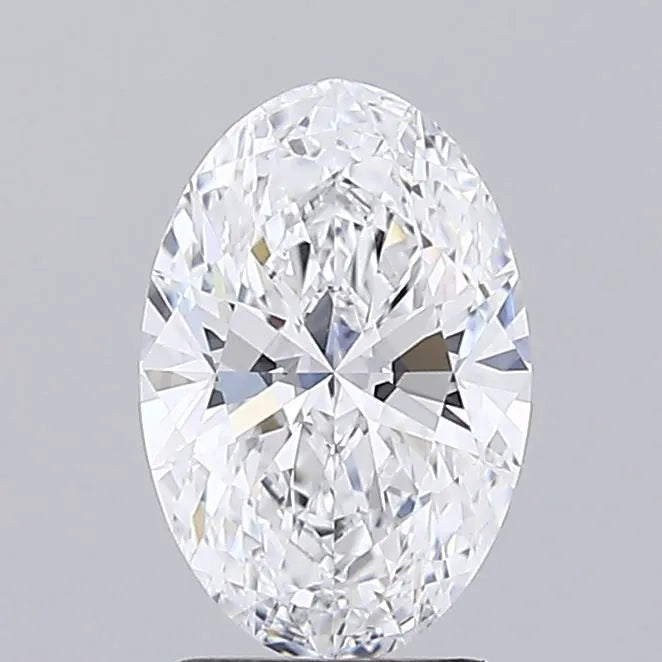 2.00ct Oval Lab Grown Diamond (Colour D, Clarity IF, IGI Certified)