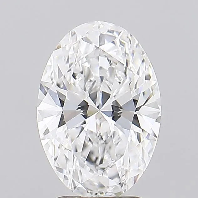 2.00ct Oval Lab Grown Diamond (Colour D, Clarity IF, IGI Certified)