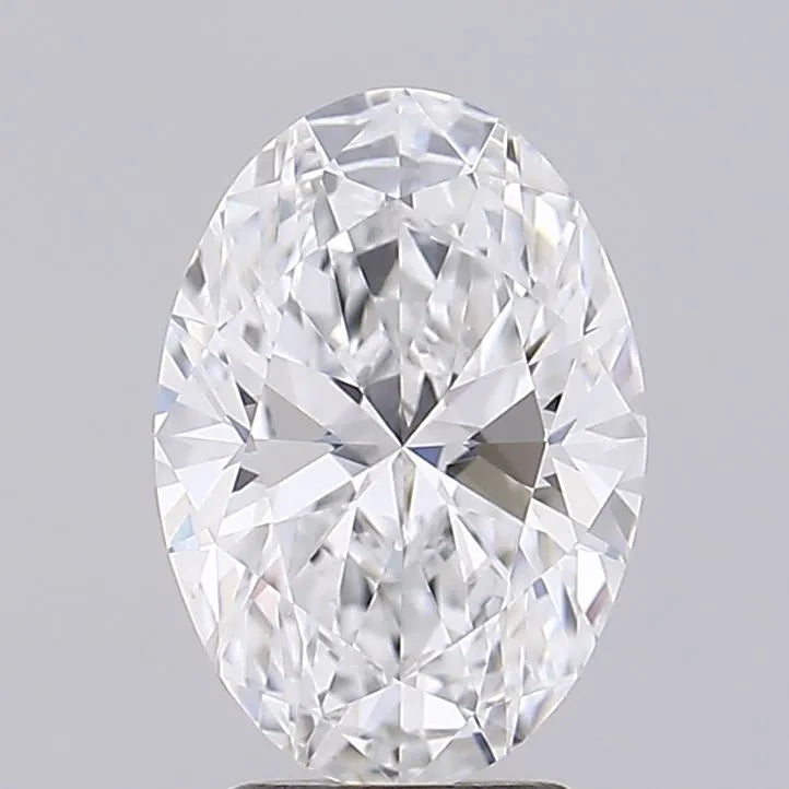 2.00ct Oval Lab Grown Diamond (Colour D, Clarity IF, IGI Certified)