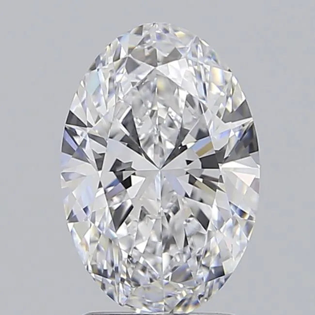 2.00ct Oval Lab Grown Diamond (Colour D, Clarity IF, IGI Certified)