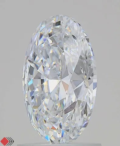 2.00ct Oval Lab Grown Diamond (Colour D, Clarity IF, IGI Certified)