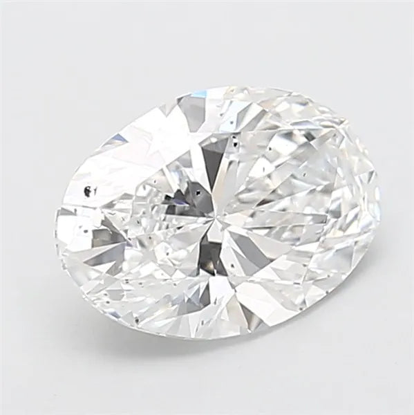 2.00ct Oval Lab Grown Diamond (Colour D, Clarity SI1, IGI Certified)