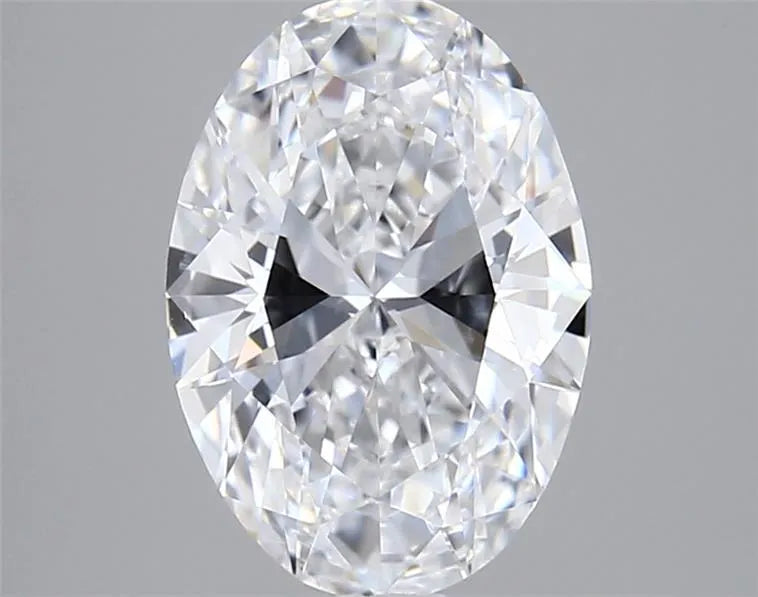 2.00ct Oval Lab Grown Diamond (Colour D, Clarity SI1, IGI Certified)