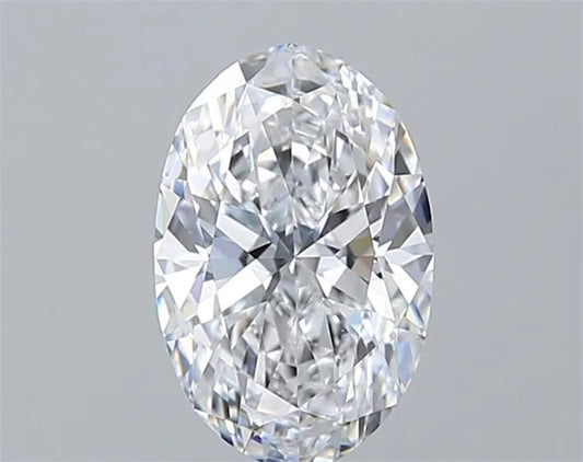 2.00ct Oval Lab Grown Diamond (Colour D, Clarity VS1, IGI Certified)