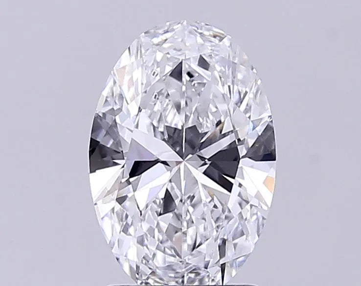 2.00ct Oval Lab Grown Diamond (Colour D, Clarity VS1, IGI Certified)