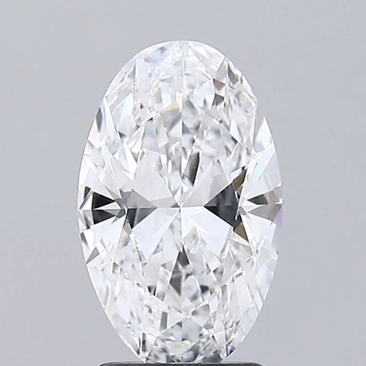 2.00ct Oval Lab Grown Diamond (Colour D, Clarity VS1, IGI Certified)