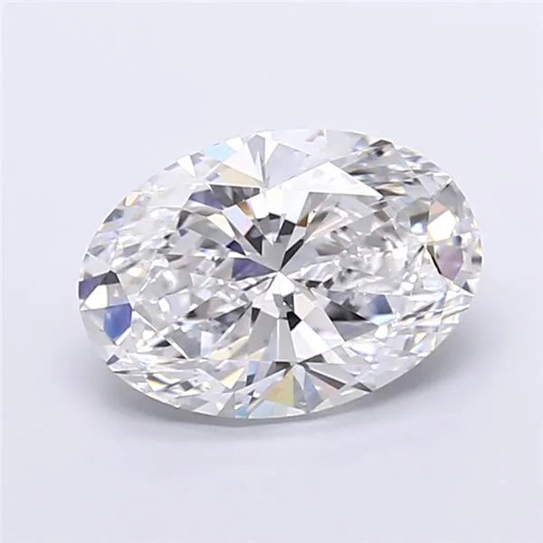2.00ct Oval Lab Grown Diamond (Colour D, Clarity VS1, IGI Certified)
