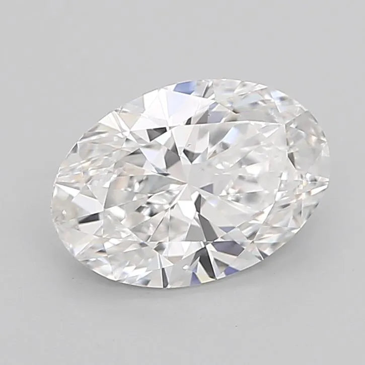 2.00ct Oval Lab Grown Diamond (Colour D, Clarity VS2, IGI Certified)