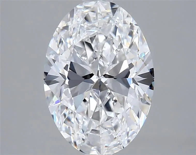 2.00ct Oval Lab Grown Diamond (Colour D, Clarity VS2, IGI Certified)