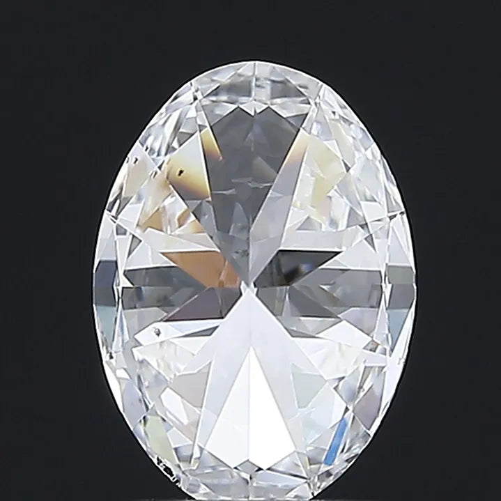 2.00ct Oval Lab Grown Diamond (Colour D, Clarity VS2, IGI Certified)
