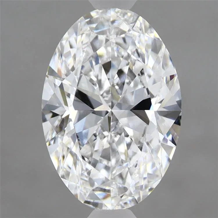 2.00ct Oval Lab Grown Diamond (Colour D, Clarity VVS1, IGI Certified)