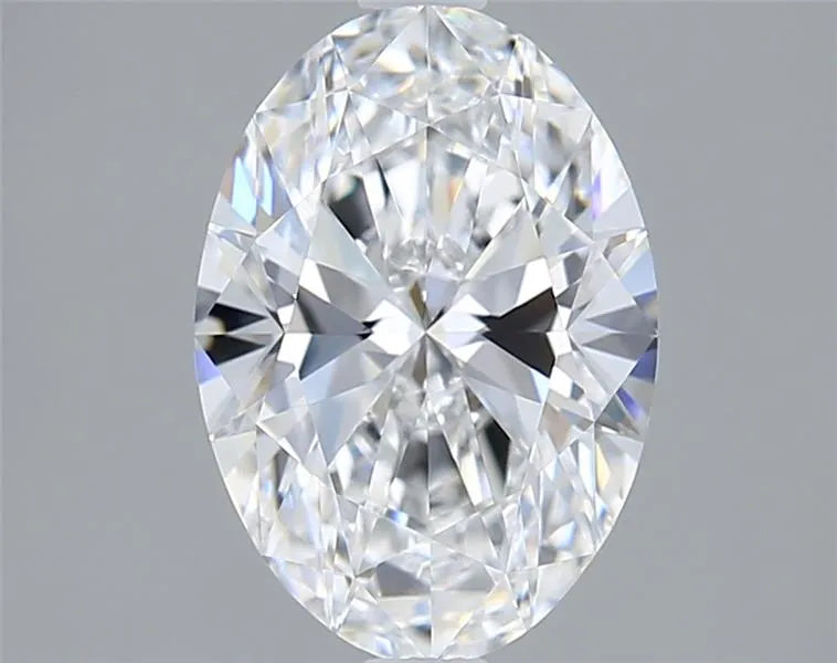2.00ct Oval Lab Grown Diamond (Colour D, Clarity VVS1, IGI Certified)