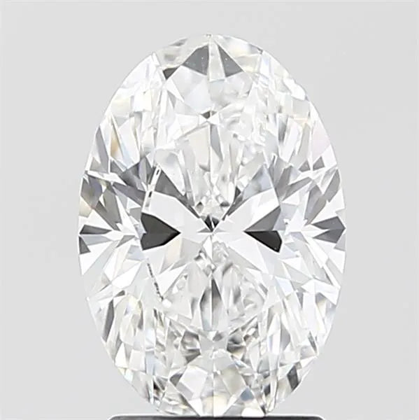 2.00ct Oval Lab Grown Diamond (Colour D, Clarity VVS1, IGI Certified)