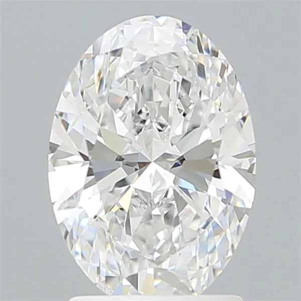 2.00ct Oval Lab Grown Diamond (Colour D, Clarity VVS1, IGI Certified)
