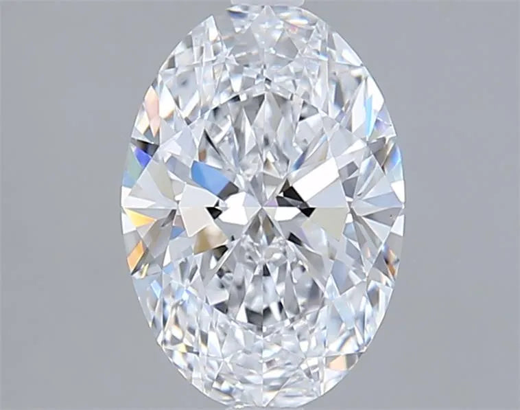 2.00ct Oval Lab Grown Diamond (Colour D, Clarity VVS1, IGI Certified)