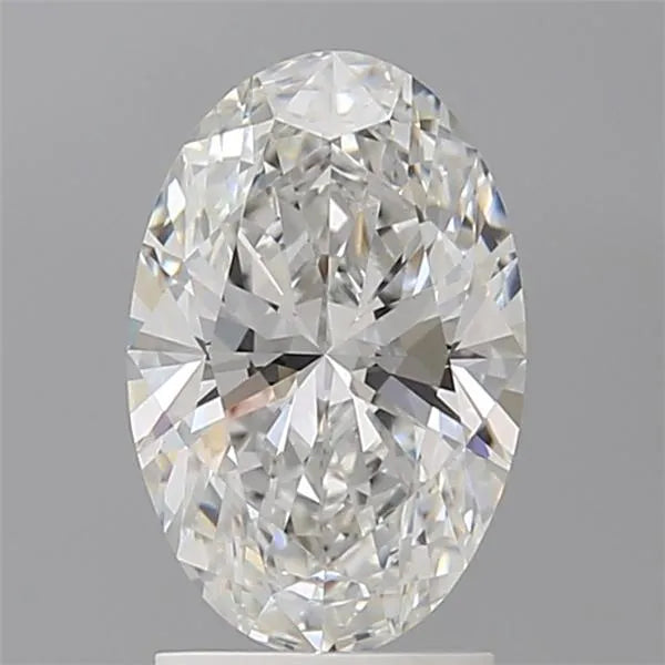 2.00ct Oval Lab Grown Diamond (Colour D, Clarity VVS2, IGI Certified)